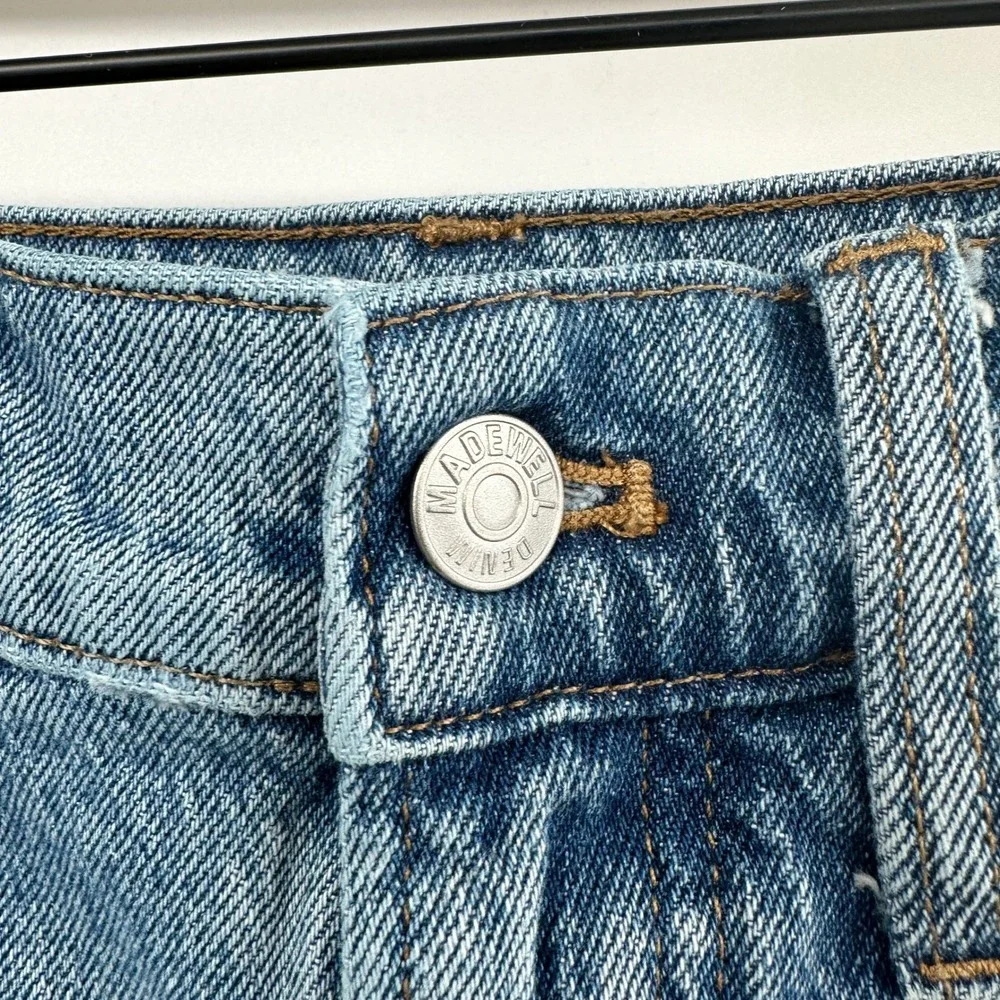Madewell The Perfect Jean Short in Snyder Wash: TENCEL™‎ Denim Edition Size 27